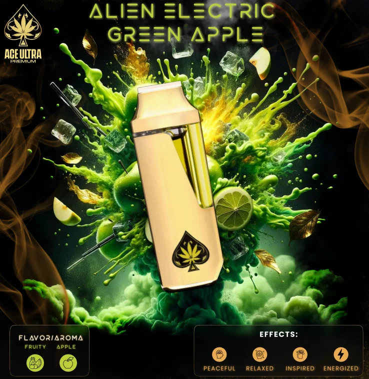 Ace Alien Electric Green Apple — Ace Ultra Premium